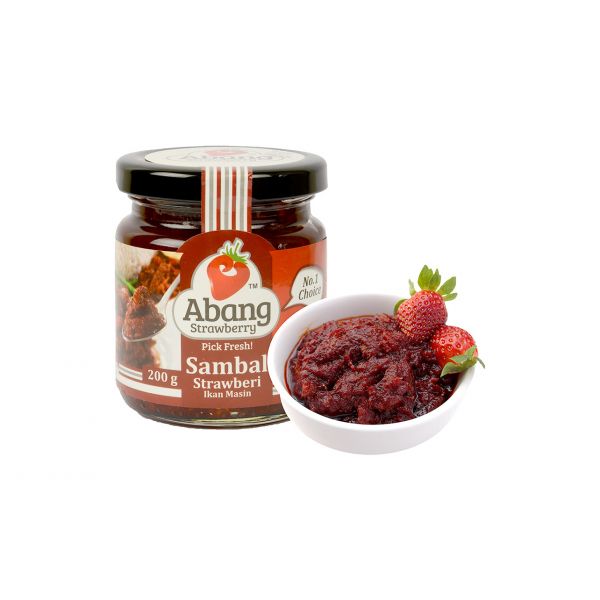 SAMBAL STRAWBERRY IKAN MASIN ORIGINAL
