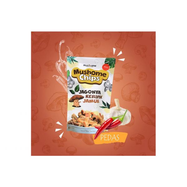 Mushome Chips Spicy Flavour