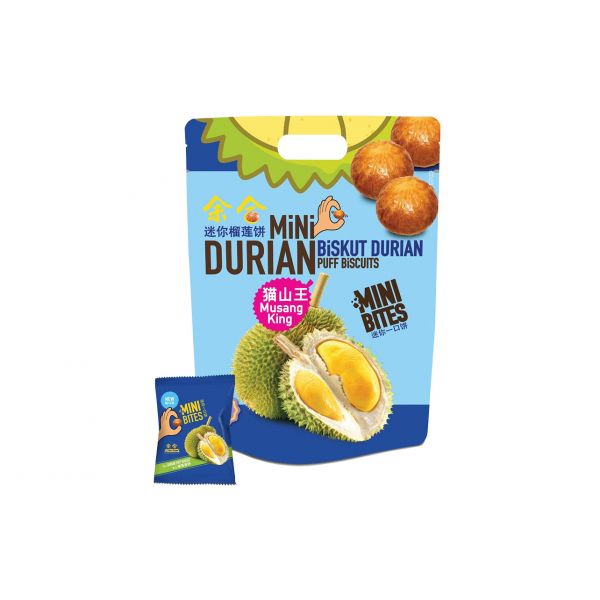 Yee Hup Mini Durian Puff Biscuits (Musang King)