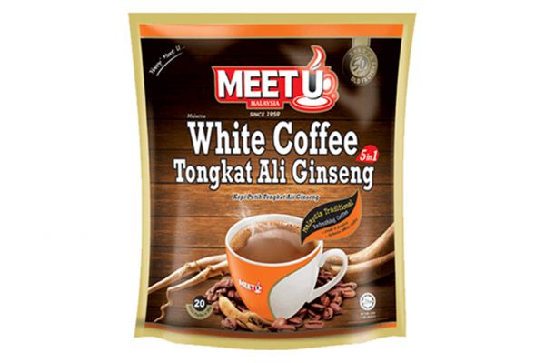 Meet U White Coffee Tongkatali Ginseng 5 In 1