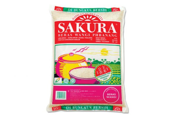 Sakura Wangi Phranang Fragrant Rice 10kg