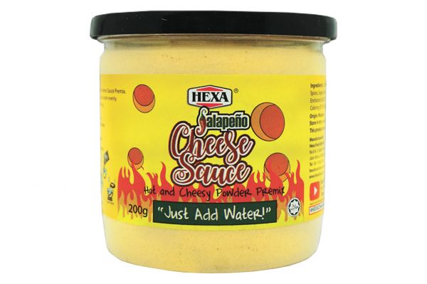 HEXA - Jalapeno Cheese Sauce Premix Powder (Spicy)