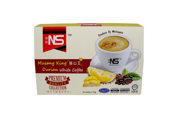 Ns 3 In 1 Musang King Durian White Coffee