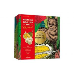 MUSANG KING DURIAN PUREE WHITE CHOCOLATE