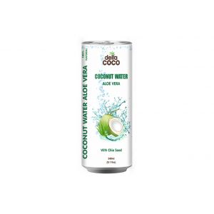 Coconut Water Aloe Vera With Chia Seeds