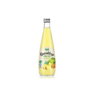 Real Sparkling Coconut water with Pineapple juice (Glass Bottle 330ml)