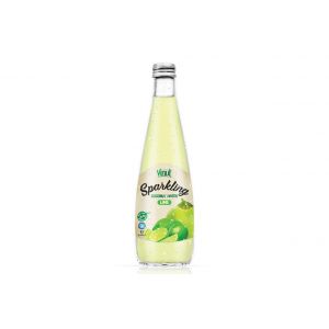 Real Sparkling Coconut water with Lime juice (Glass Bottle 330ml)