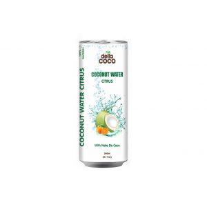 Coconut Water Citrus with Nata De Coco