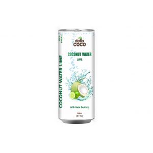Coconut Water Lime with Nata De Coco