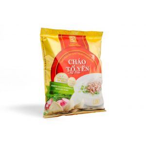Bird’s nest porridge packet with minced pork