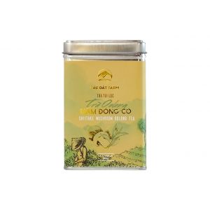 Shiitake Mushroom Oolong Tea - Filter Bags - Tin Can - 80gr