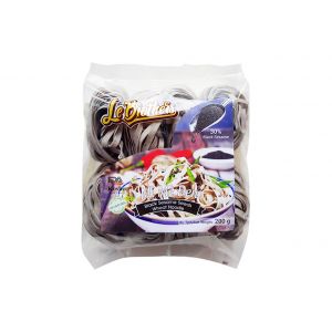 Black Sesame Wheat Noodle - Vegetables Noodle