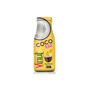 Coconut milk with Mango flavour (Glass Bottle 280ml)