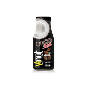 Coconut milk with Coffee flavour (Glass Bottle 280ml)