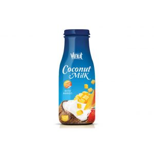 280ml VINUT bottle Premium Quality Coconut milk with Mango flavour