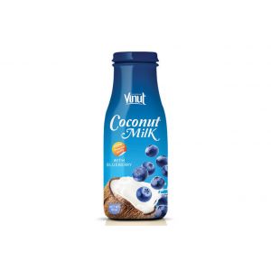 280ml VINUT bottle Premium Quality Coconut milk with Blueberry flavour
