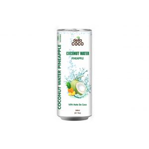 Coconut Water Pineapple with Nata De Coco 
