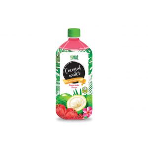 1L VINUT bottle Natural Pure Coconut water Pomegranate flavour