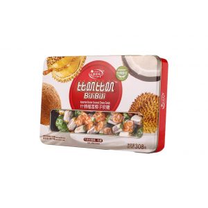 Assorted Durian Coconut Chewy Candy - 308g