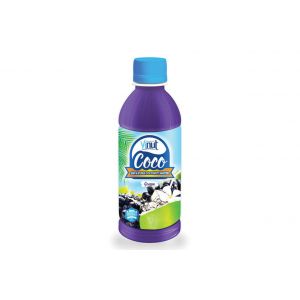 300ml VINUT bottle Natural Pure Coconut water grape flavour