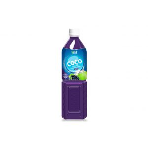 100% Pure Coconut water with Grape flavour (PET Bottle 1L)
