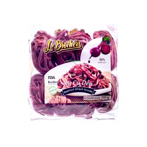 BEETROOT WHEAT NOODLE - VEGETABLES NOODLE