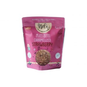 Gluten Free Caramelized Strawberry Cookies