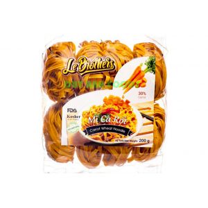 CARROT WHEAT NOODLE - VEGETABLES NOODLE