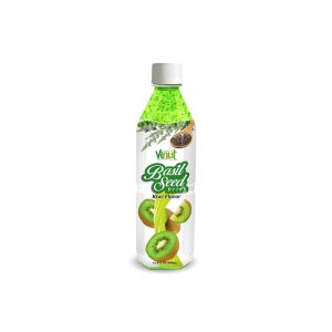 16.9 fl oz Bottle Basil seed drink with Kiwi flavour