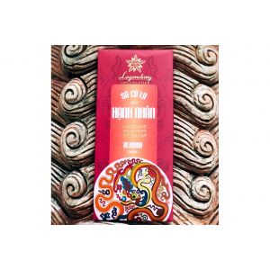 Single Origin Viet Nam chocolate bar - Dark 72% Cocoa & Almond