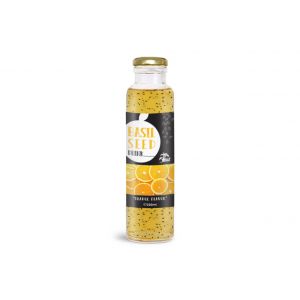 Basil seed drink with Orange Flavour (300ml)