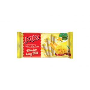 Wafer Rolls with Mango Cream 125g