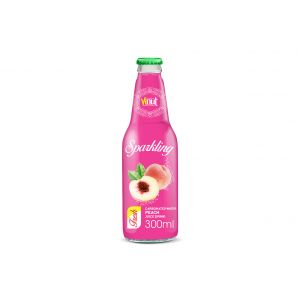 330ml Bottle Peach Juice Carbonated water