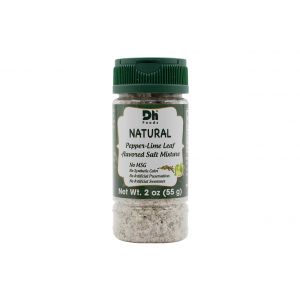 Natural Lime Leaf Pepper Salt 55g