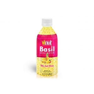 350ml VINUT Bottle Basil seed drink Mix Juice Flavour