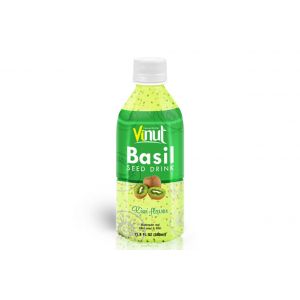 350ml VINUT Bottle Basil seed drink kiwi Flavor