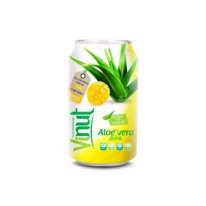 Fresh Aloe vera drink with Mango Juice 330ml