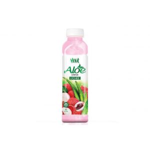 Aloe vera Drink with Lychee juice (Bottle 500ml)