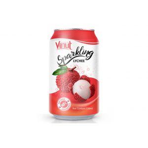 330ml Sparkling Lychee Juice Drink