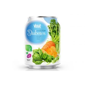 250ml Can 100% Vegetable Juice – Juice for Diabetes