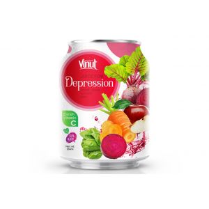 250ml Can 100% Vegetable Juice – Juice for Depression