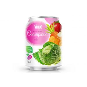 250ml Can 100% Vegetable Juice – Juice for Constipation