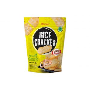 Rice Cracker American Cheese Flavour