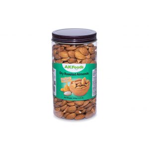 Dry Roasted Almonds Salted 450g