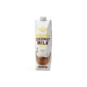 Organic Coconut Milk for Cooking (Tetra Pak, 1000ml)