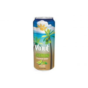 Sparkling Coconut water with Lime and Mint flavour (Can 500ml)