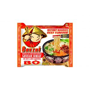 Instant Noodles Beef Flavour - Bag