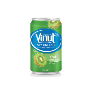 Canned Sparkling water kiwi Juice Drink