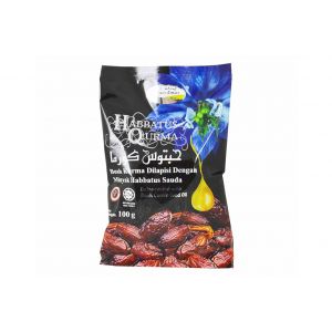 Dates coated with Habbatus Sauda (Black Cumin Seed Oil)