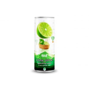 250ml VINUT Sparkling Lime Juice water